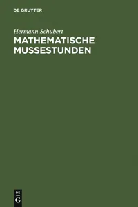 Mathematische Mußestunden_cover