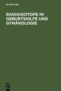 Radioisotope in Geburtshilfe und Gynäkologie_cover