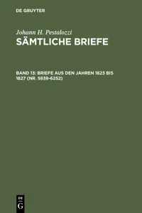 Briefe aus den Jahren 1823 bis 1827_cover