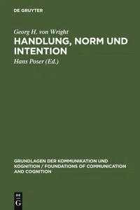 Handlung, Norm und Intention_cover