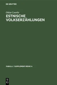 Estnische Volkserzählungen_cover