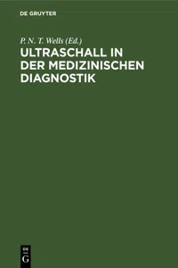 Ultraschall in der medizinischen Diagnostik_cover