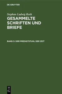 Der Predigtstuhl der Zeit_cover