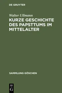 Kurze Geschichte des Papsttums im Mittelalter_cover