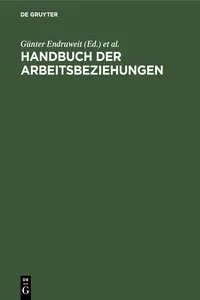 Handbuch der Arbeitsbeziehungen_cover