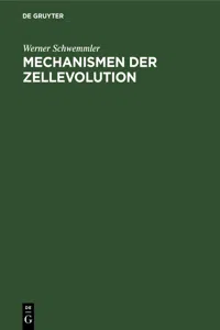 Mechanismen der Zellevolution_cover