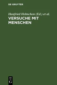 Versuche mit Menschen_cover