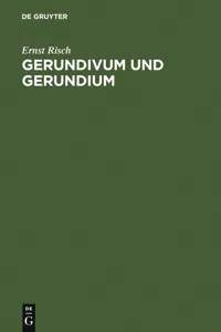 Gerundivum und Gerundium_cover