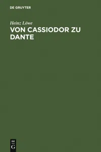 Von Cassiodor zu Dante_cover