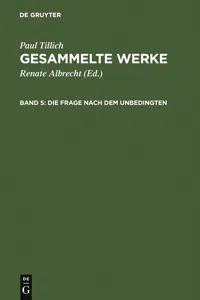 Die Frage nach dem Unbedingten_cover