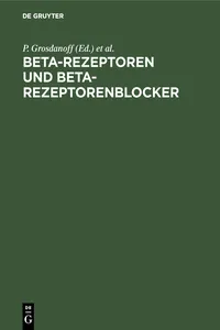 Beta-Rezeptoren und Beta-Rezeptorenblocker_cover