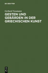 Gesten und Gebärden in der griechischen Kunst_cover