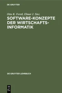 Software-Konzepte der Wirtschaftsinformatik_cover