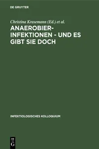 Anaerobier-Infektionen - und es gibt sie doch_cover