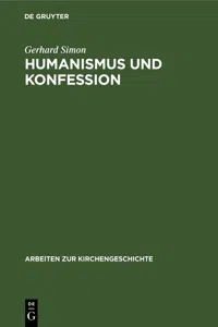 Humanismus und Konfession_cover