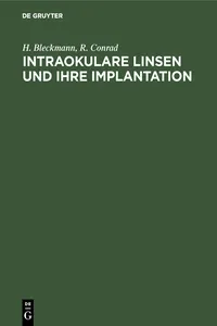 Intraokulare Linsen und ihre Implantation_cover