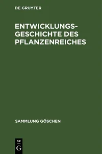 Entwicklungsgeschichte des Pflanzenreiches_cover