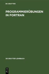 Programmierübungen in FORTRAN_cover