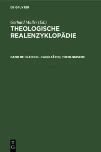 Erasmus - Fakultäten, Theologische_cover