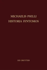 Michaelis Pselli Historia Syntomos_cover