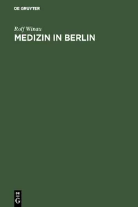 Medizin in Berlin_cover