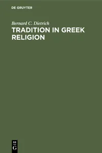 Tradition in Greek Religion_cover