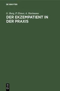 Der Ekzempatient in der Praxis_cover