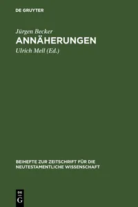 Annäherungen_cover