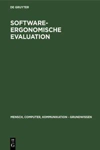 Software-ergonomische Evaluation_cover