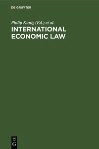 International Economic Law_cover