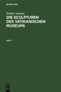 Die Sculpturen des Vatikanischen Museums_cover