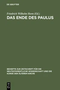 Das Ende des Paulus_cover