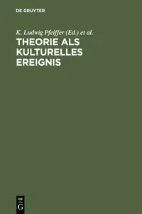 Theorie als kulturelles Ereignis_cover