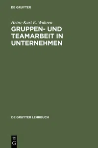 Gruppen- und Teamarbeit in Unternehmen_cover