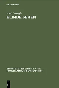 Blinde sehen_cover