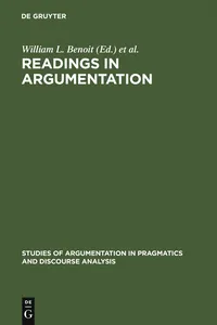 Readings in Argumentation_cover