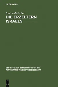 Die Erzeltern Israels_cover