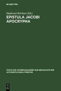 Epistula Jacobi Apocrypha_cover