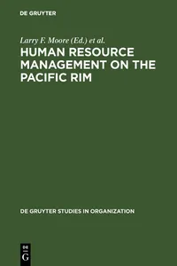 Human Resource Management on the Pacific Rim_cover