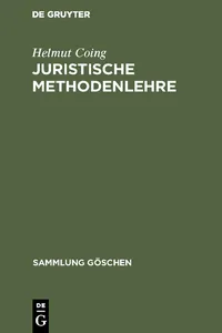 Juristische Methodenlehre_cover