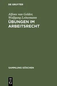 Übungen im Arbeitsrecht_cover