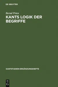 Kants Logik der Begriffe_cover