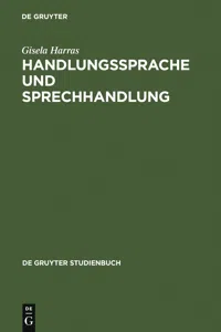 Handlungssprache und Sprechhandlung_cover