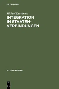 Integration in Staatenverbindungen_cover