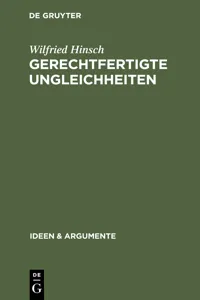 Gerechtfertigte Ungleichheiten_cover