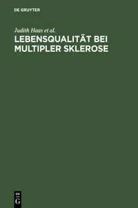 Lebensqualität bei Multipler Sklerose_cover