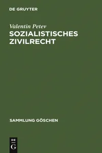 Sozialistisches Zivilrecht_cover