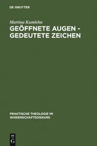 Geöffnete Augen - gedeutete Zeichen_cover