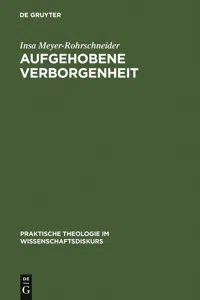 Aufgehobene Verborgenheit_cover