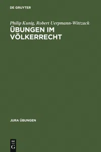 Übungen im Völkerrecht_cover